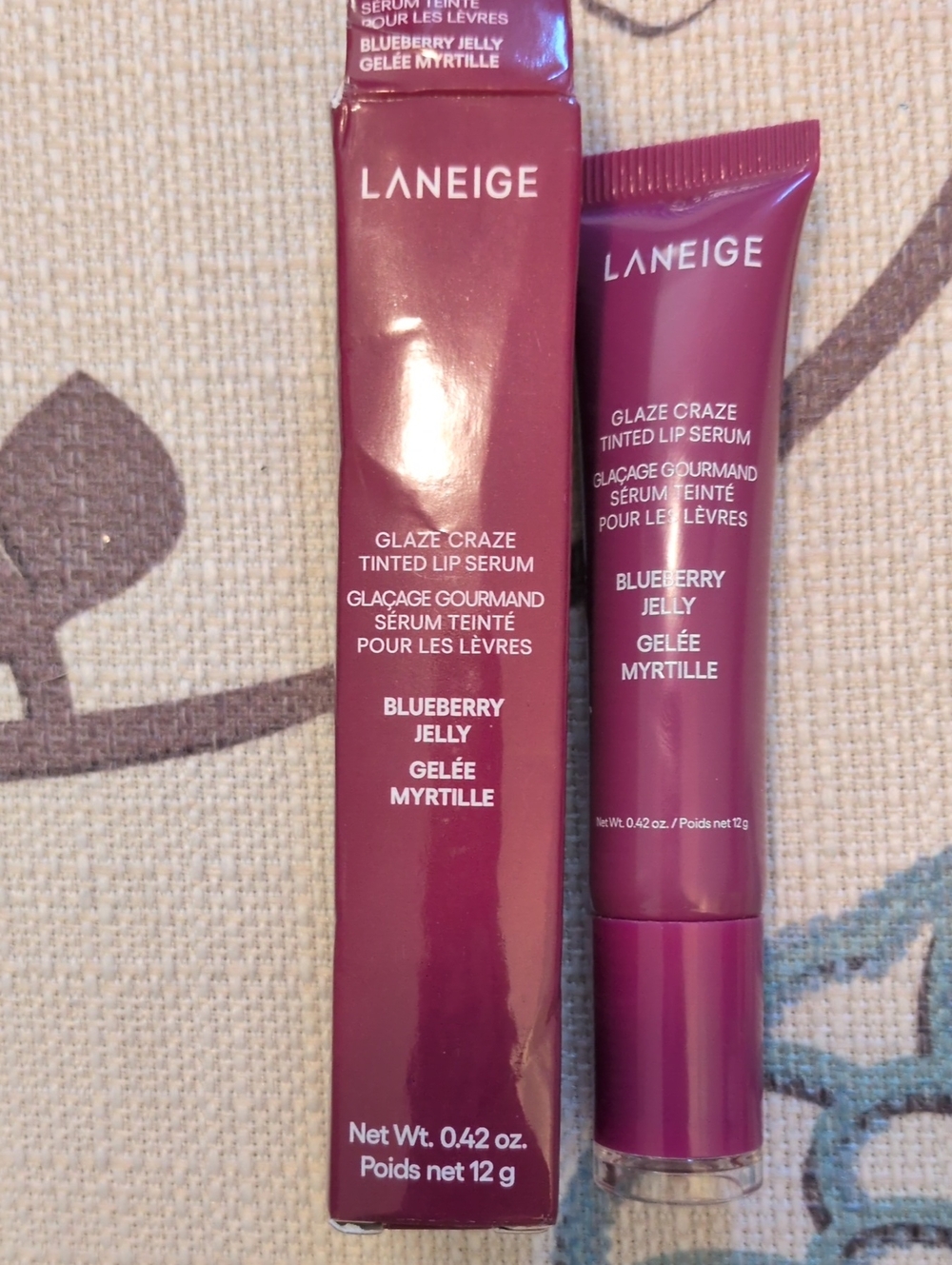 LANEIGE Glaze Craze Tinted Lip Serum — Blueberry Jelly